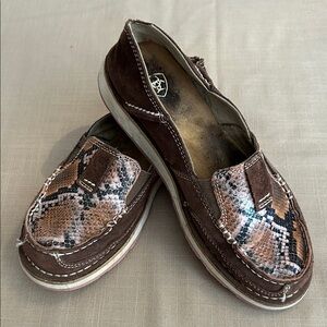 Ariat leather slip on